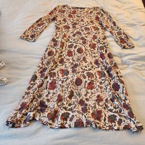 100% Peruvian Connection floral/patterned midi dress